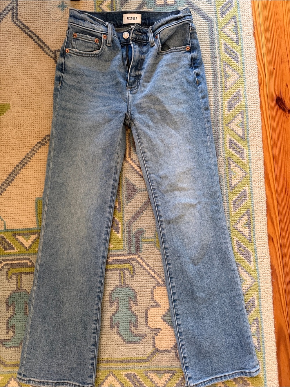 Pistola Light Blue Flare Jeans